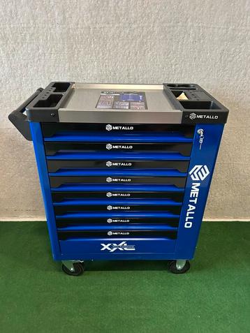 Nieuwe Metallo 8 lades gevulde gereedschapwagen beschikbaar voor biedingen
