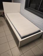 1 persoonsbed, Huis en Inrichting, Slaapkamer | Bedden, Ophalen, 90 cm, Eenpersoons, Wit