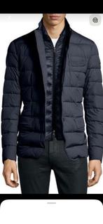 Massimo dutti heren jas vest jack, Kleding | Heren, Verzenden, Zo goed als nieuw, Blauw