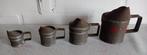 Mesureurs zinc, Antiek en Kunst, Antiek | Gereedschap en Instrumenten, Ophalen