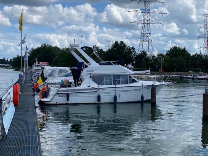 Motoryacht Carver, Watersport en Boten, Motorboten en Motorjachten, Gebruikt, Polyester, 9 tot 12 meter, Diesel, Binnenboordmotor
