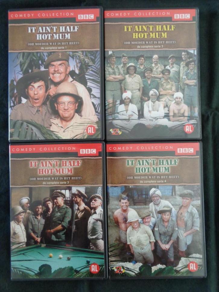 DVD serie's: Oh moeder wat is het heet, Cd's en Dvd's, Dvd's | Tv en Series, Zo goed als nieuw, Komedie, Alle leeftijden, Ophalen of Verzenden