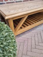 Eiken salontafel/bijzettafel, Ophalen of Verzenden, Zo goed als nieuw
