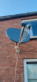 90cm schotel met 4x ontvangers, Ophalen, Zo goed als nieuw