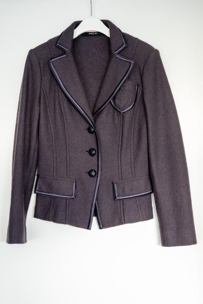 Vest, merk MarcCain, NIEUW, maat 2, Kleding | Dames, Jasjes, Kostuums en Pakken, Nieuw, Jasje, Maat 36 (S), Paars, Verzenden