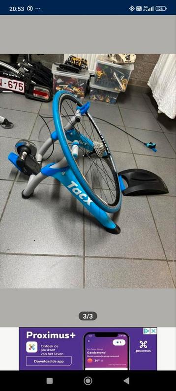 Satori smart Tacx Bluetooth met trainings wiel  beschikbaar voor biedingen