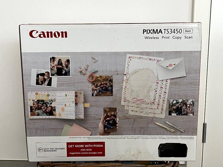 Nieuwe Canon Print/Copy/Scan incl cartridges, Informatique & Logiciels, Imprimantes, Neuf, All-in-one, Imprimante à jet d'encre