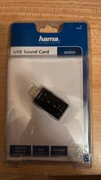 USB sound card (Hama), Computers en Software, Ophalen, Zo goed als nieuw