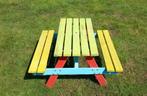 kinderpicknicktafel, Gebruikt, Rechthoekig, Hout, Ophalen