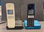 2 draadloze Philips-telefoons, Ophalen of Verzenden, Gebruikt, 2 handsets