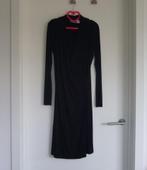 Zwarte lange soepele jurk kleed lange mouwen Laura Clement, Kleding | Dames, Ophalen of Verzenden, Maat 36 (S)