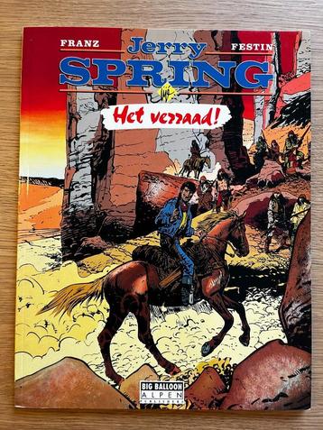 Jerry Spring 22: Het verraad! EERSTE DRUK 1991