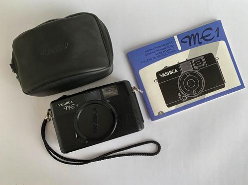 Yashica ME1 incl. handleiding en hoes, Audio, Tv en Foto, Fotocamera's Analoog, Zo goed als nieuw, Ophalen of Verzenden