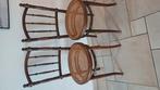 Chaises vintage, Enlèvement, Utilisé, Bois, Deux