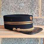 België Fonson spoorwegkap sncb nmbs ww2, Verzamelen, Ophalen of Verzenden, Overige soorten, Helm of Baret