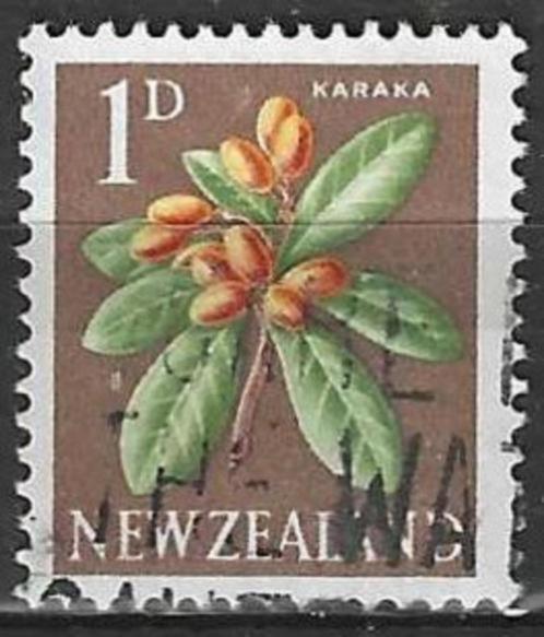 Nieuw Zeeland 1960/1967 - Yvert 385 - Karakaplant (ST), Postzegels en Munten, Postzegels | Oceanië, Gestempeld, Verzenden