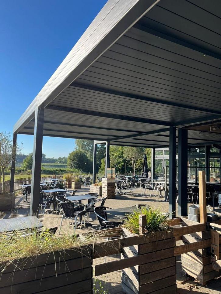 Afdak/ terrasoverkapping, Tuin en Terras, Overkappingen, Gebruikt, Ophalen