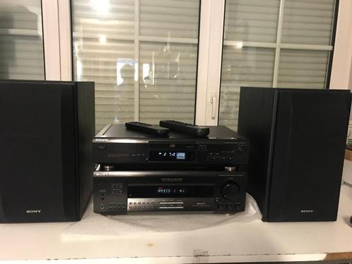 SONY krachtige stereoinstallatie met CD, nieuwstaat+nagezien, Audio, Tv en Foto, Stereoketens, Zo goed als nieuw, Cd-speler, Tuner of Radio