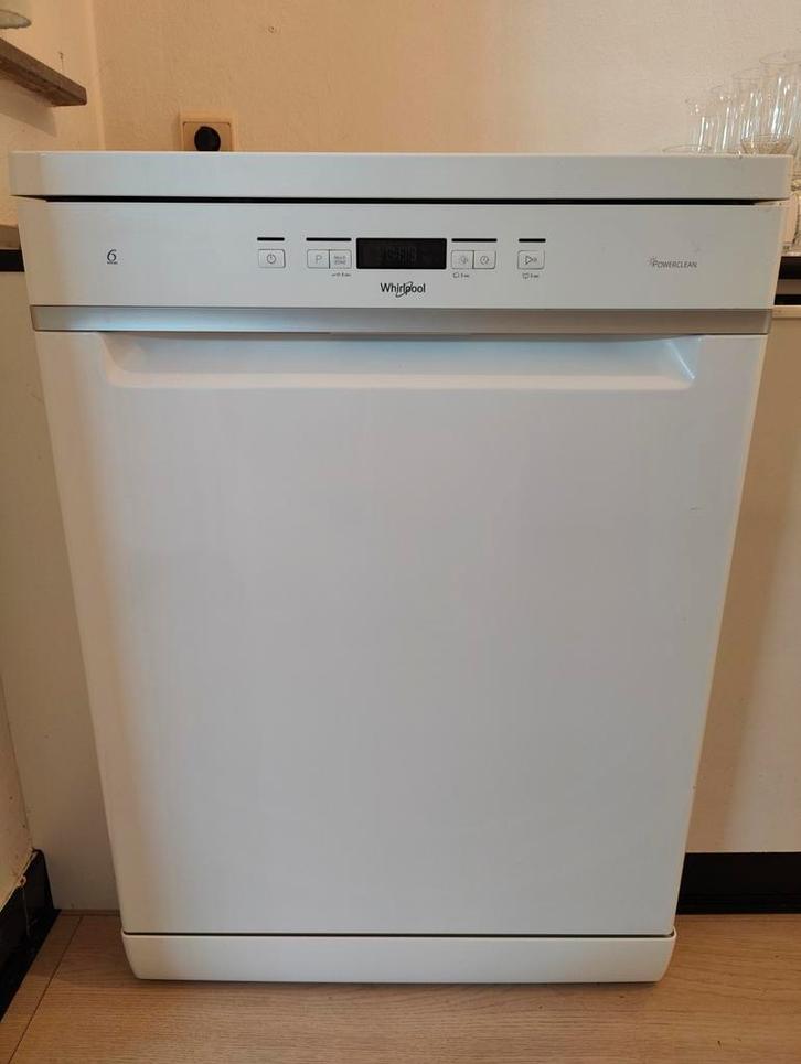 Vaatwasser vrijstaand - Whirlpool WFC3C42P, Elektronische apparatuur, Vaatwasmachines, Zo goed als nieuw, Vrijstaand, 85 tot 90 cm