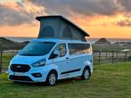Ford transit custom campervan als nieuw!, Caravans en Kamperen, Mobilhomes, Bus-model, Diesel, Particulier, Ford