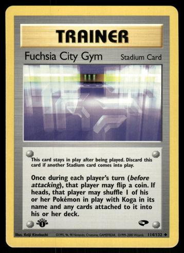 Fuchsia City Gym 114/132 - Gym Challenge (1st edition) beschikbaar voor biedingen