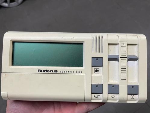 Buderus Ecomatic 4000 bedieningspaneel, Doe-het-zelf en Bouw, Thermostaten, Gebruikt, Ophalen of Verzenden
