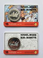 2x 5 euro België 2020 - 75 jaar Suske en Wiske, Postzegels en Munten, België, 5 euro