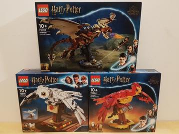 (GESEALD) Lego 75979 76394 76406 Hedwig Fawkes Horntail disponible aux enchères