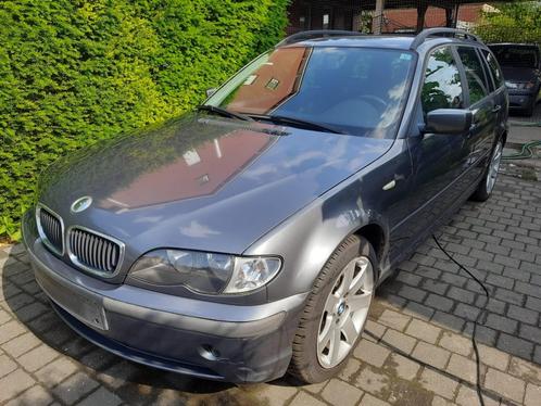 BMW e46 318d touring sterfgeval, Auto's, BMW, Particulier, 3 Reeks, ABS, Airbags, Airconditioning, Boordcomputer, Centrale vergrendeling