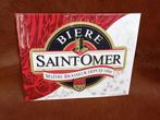 metalen reclamebord Bière Saint Omer, Reclamebord, Ophalen of Verzenden, Zo goed als nieuw
