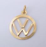 18 karaat Gouden Volkswagen VW Hanger Kettinghanger, Overige voorstellingen, Nieuw, Ophalen of Verzenden, Goud