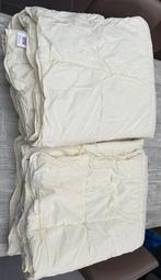 Donsdeken 1persoon winter en zomer, Ophalen, Gebruikt, Eenpersoons, Beige