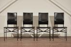 Set van 4 vintage Matteo Grassi stoelen (Ross Littell, '70s), Ophalen