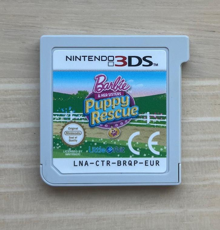 Barbie And Her Sisters - Puppy Resque (3DS), Games en Spelcomputers, Games | Nintendo 2DS en 3DS, Zo goed als nieuw, Ophalen of Verzenden