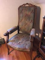 gerestaureerde stoffen fauteuil, Huis en Inrichting, Fauteuils, Ophalen, Gebruikt, Minder dan 75 cm, Antieke fauteuil