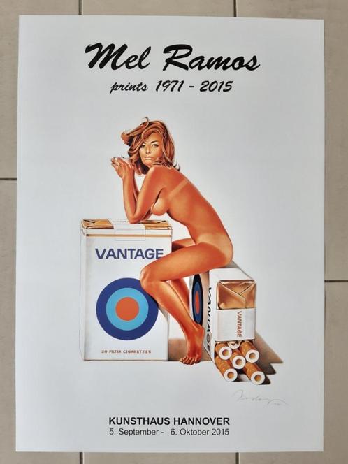 Mel Ramos - Vantage - Hannover 2015, Antiek en Kunst, Kunst | Litho's en Zeefdrukken, Verzenden