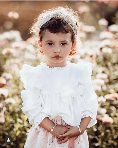 Prachtige blouse Lovebyjackie - maat 5 jaar, Enfants & Bébés, Vêtements enfant | Taille 110, Comme neuf, Fille, Chemise ou Chemisier