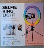 Selfie ring light nieuw in de doos, kado dubbel gekregen., Audio, Tv en Foto, Ophalen, Nieuw, Minder dan 150 cm, Driepoot