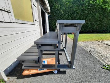 Trap voor zwemspa, Tuin en Terras, Ophalen, Gebruikt, Trap