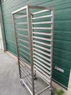 Inox kar, rolkar, bakken kar , bakkers ka, Ophalen, Gebruikt