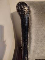 Fauteuil original en velours, bon état, Maison & Meubles, Enlèvement