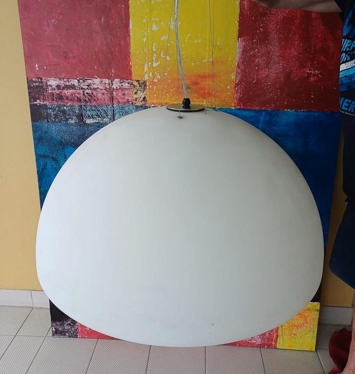 Hanglamp SLIDE cupole dia 80 cm., Huis en Inrichting, Lampen | Plafondlampen, Zo goed als nieuw, Ophalen