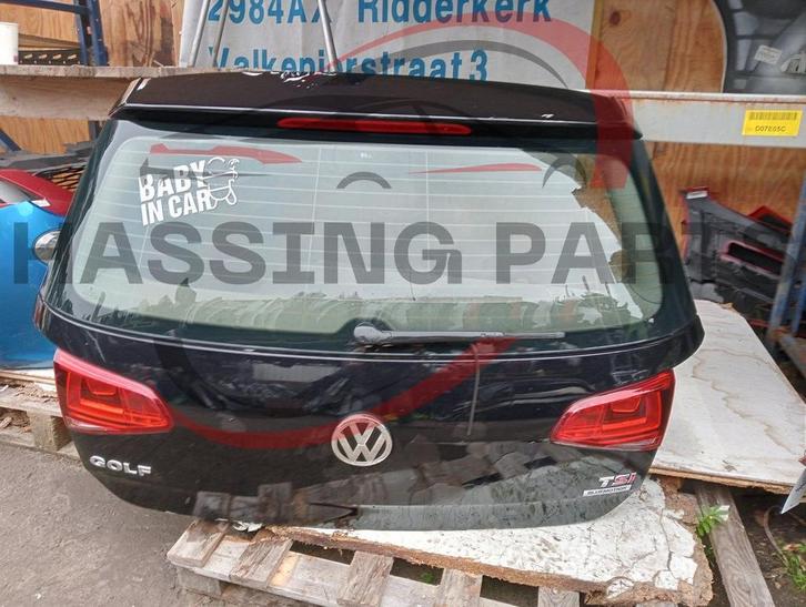ACHTERKLEP Golf 7 LC9X Volkswagen Golf VII (AUA), Auto-onderdelen, Carrosserie, Achterklep, Volkswagen, Achter, Gebruikt, Ophalen of Verzenden
