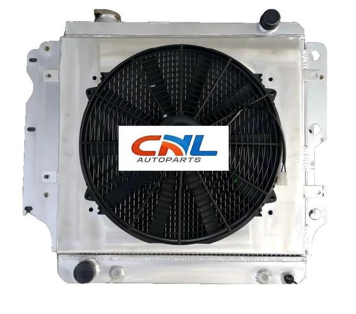 Radiateur +Shroud+Fan 1987-2006 Jeep Wrangler YJ TJ 2.4/2.5, Auto-onderdelen, Motor en Toebehoren, Nieuw, Ophalen of Verzenden