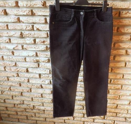 (72) - pantalon femme t.40 noir - canda -, Kleding | Dames, Broeken en Pantalons, Zo goed als nieuw, Maat 38/40 (M), Zwart, Lang