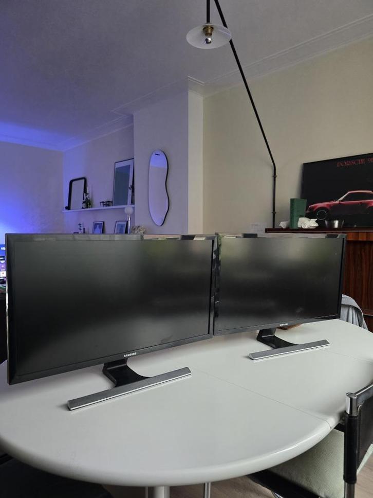 Set van 2x Samsung – 28" 4K UHD Monitoren, Computers en Software, Monitoren, Zo goed als nieuw, 60 Hz of minder, DisplayPort, HDMI