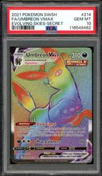 Umbreon VMAX PSA 10 - 214/203 - Evolving Skies 2021, Hobby en Vrije tijd, Verzamelkaartspellen | Pokémon, Ophalen of Verzenden