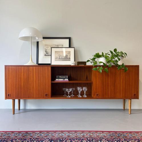 - Vintage dressoir, sideboard, Deens -, Huis en Inrichting, Kasten | Dressoirs, Ophalen of Verzenden