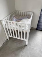 Bopita park Brent wit + matras & topper, Kinderen en Baby's, Babyparken, Ophalen, Zo goed als nieuw, Rechthoekig, In hoogte verstelbaar