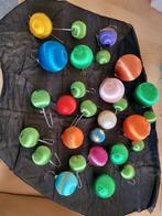 Kerstballen in zijde, Diversen, Ophalen of Verzenden